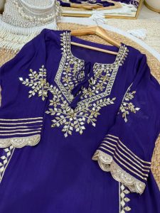 Chinnon Sharara Three Piece Suit